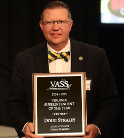 Louisa County Superintendent Named Virginia Superintendent of the Year