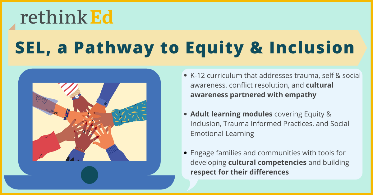 Rethink Ed Equity and Inclusion Track for Adults & Students